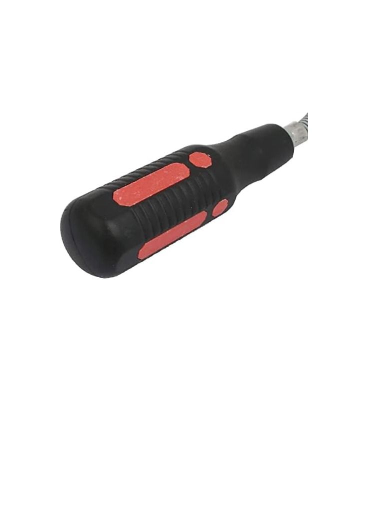 عباسلي 58 مللي متر طول مقبض بلاستيكي مانع للانزلاق مرن معقوفة أداة التقاط مغناطيسية - Image 2