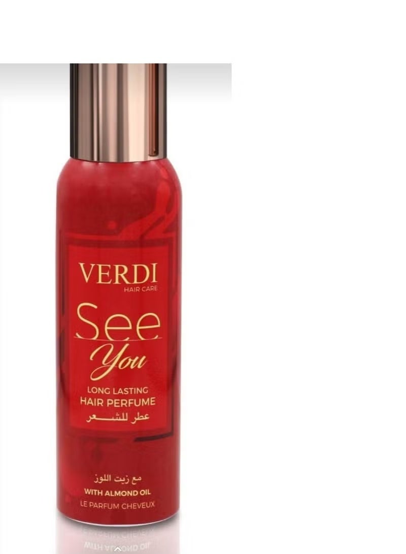Hair perfume for women with almond oil, 100ml