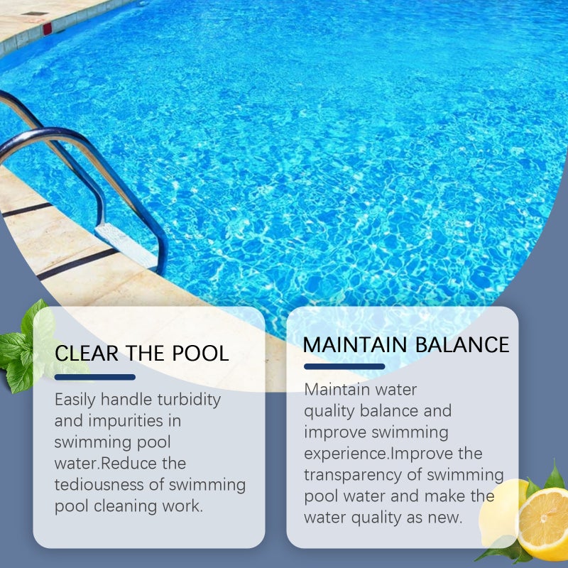 Jaysuing Swimming Pool Effervescent Tablets Multi-Functional Instant Cleaning Swimming Pool Maintenance Water Quality Cleaning Tablets - Image 3