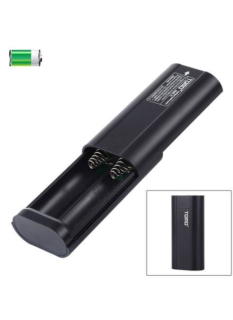 TOMO P2 USB Smart 2 Battery Charger with  Indicator Light for 18650 Li-ion Battery(Black)