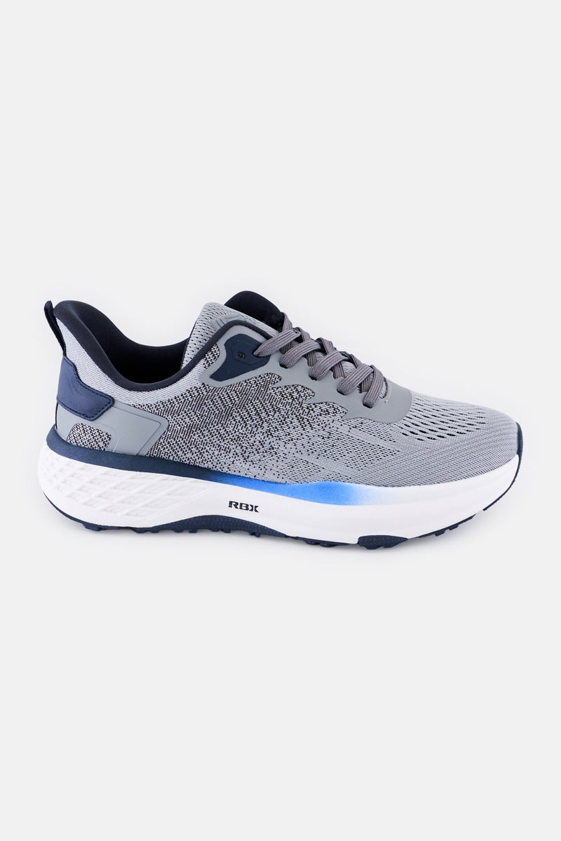 RBX Men Lace Up Running Shoes, Grey - Image 4