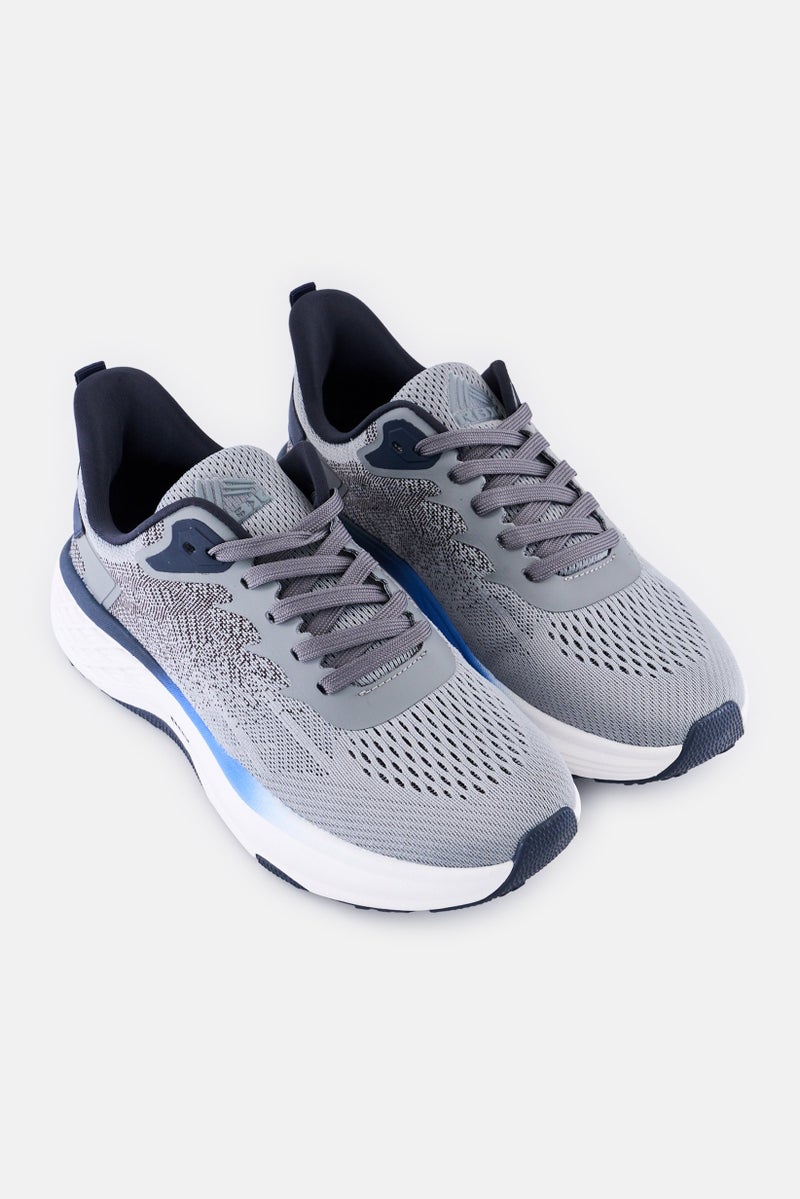 RBX Men Lace Up Running Shoes, Grey - Image 2