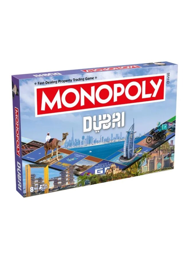 Monopoly Dubai Official Refresh Edition 2 | Hasbro Classic Family Board Game UAE Edition | Property Trading Strategy Game | Ages 8+ - Image 1