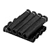 Opvixi Spark Plug Wire Heat Shield 8Pcs 2500 Spark Plug Boot Spark Plug Heat Shield Sleeve for SBC BBC 350 454 Plug Boot Protector 6 Inch Black - Image 2