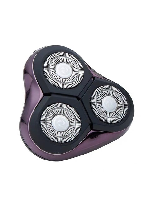 SHAVER Zhong Zheng Meng Li Universal 4D SHAVER Head Razor 360 Degree Floating Double Ring PHTKLGS Feili 3D Purple [middle open]] Purple [middle open]]