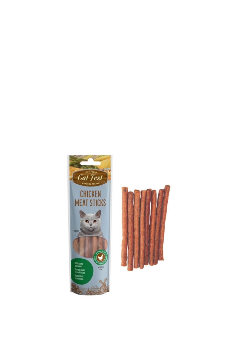 Cat Fest Meat Sticks For Cat  45g / Chicken