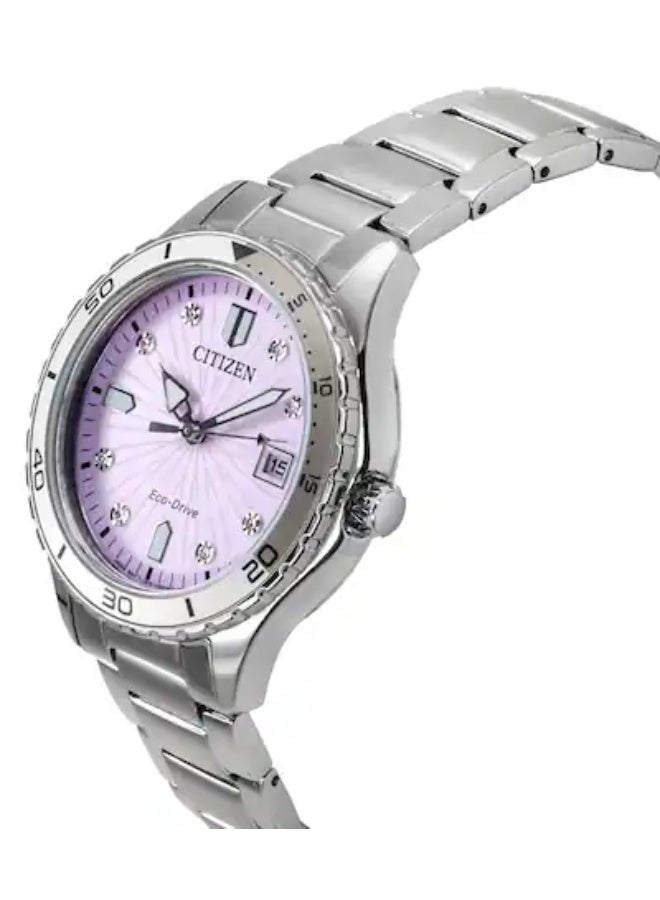 سيتيزن ساعة سيتيزن مارين إيكو درايف FE6170 88X النسائية المصنوعة من الفولاذ المقاوم للصدأ - Image 2