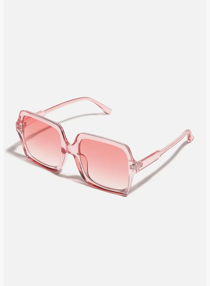 Haute Sauce Full Rim Oversized Sunglass