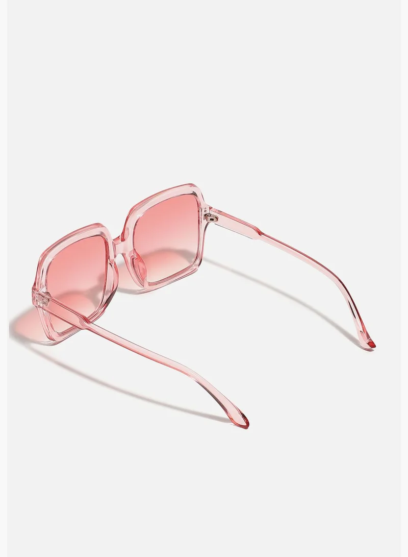 Haute Sauce Full Rim Oversized Sunglass
