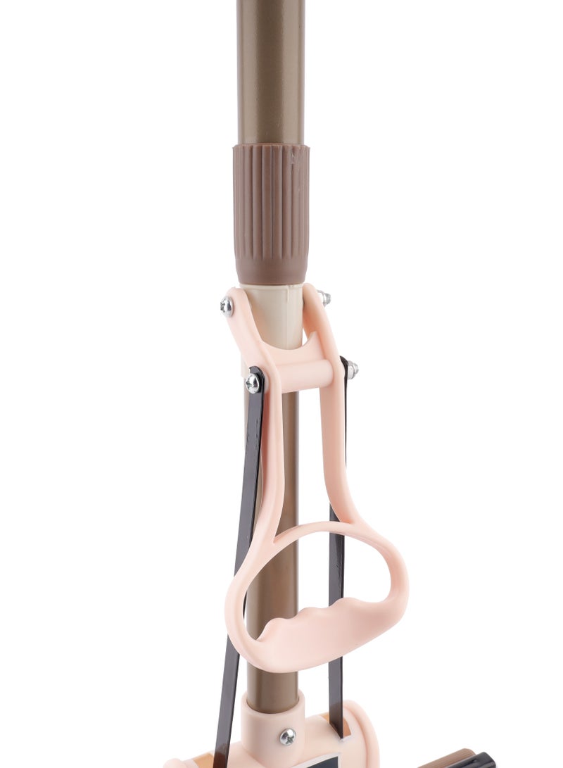 ديلكاسا ممسحة ديلكاسا لتنظيف الأرضيات بإسفنجة PVA ذاتية العصر - DC3467/ بمقبض طويل - Image 3