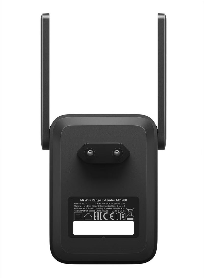 Mi WiFi Range Extender AC1200 High-Speed Wi-Fi Booster Dual-Band 2.4G/5G Signal Repeater, Easy Setup, Increased Coverage for Home & Office Use  - Image 3