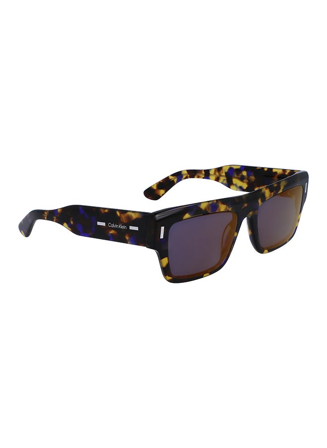 CALVIN KLEIN Unisex Square Sunglasses - CK23504S-422-5519 - Lens Size: 55 Mm  - Image 1