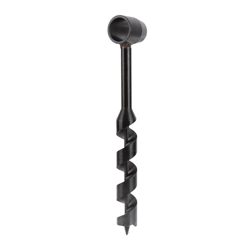 Hand Wood Auger Drill Bit, Large Hand Drill Surial Auger Drill Bit Wood Survival Manual Auger Drill, Carbon Steel Hand Auger Drill, Hand Auger Bushcraft with Self Tapping Screw, for Shelter Building, - Image 5