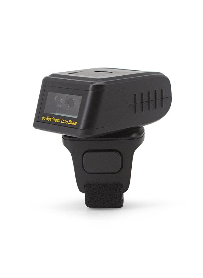 Generic Barcode Scanner 1D/2D/QR Barcode Portable Finger Handheld Wearable Ring Code Reader Support for Windows PC Computers Supermarket Library Express Company Warehouse  - Image 2