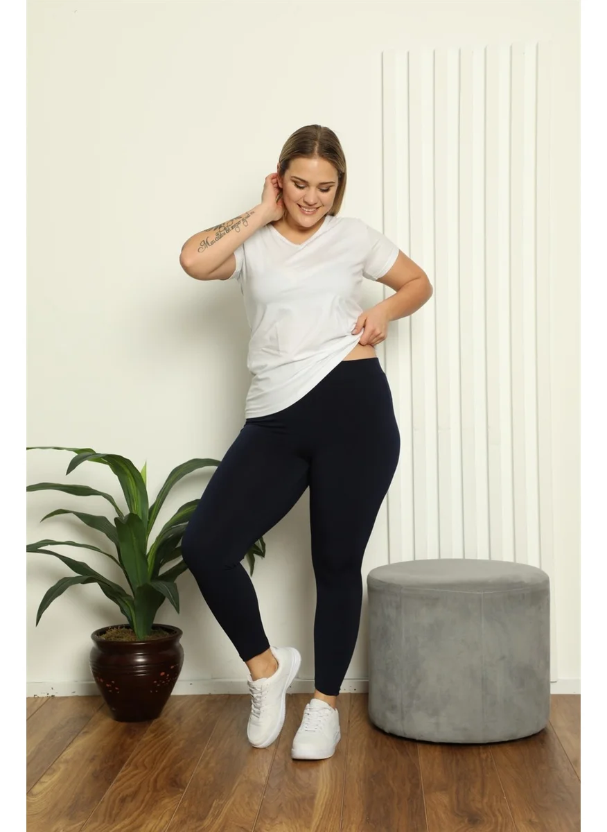 Akbeniz Combed Cotton Plus Size Tights 5898