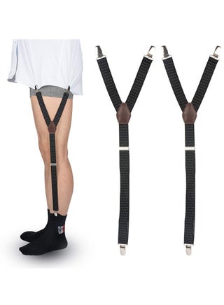 Men Shirt Stays for Tucking Adjustable Elastic Garters  Straps Sock Non slip Clamps Suspenders Holder Clips - pzsku/Z49AE0CC8F6A7B7166144Z/45/1746742418/05d6d9f8-a3f1-481d-8468-96d6ebf7024e