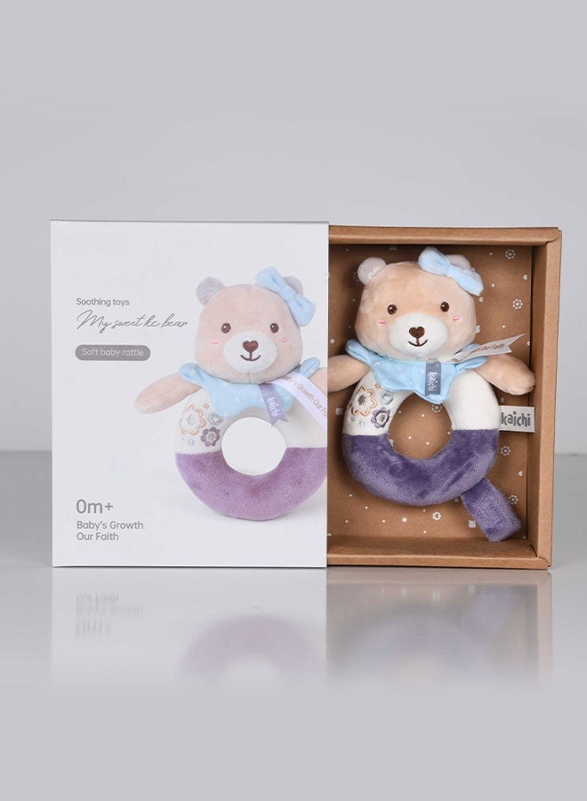 Kaichi - Soothing Soft Baby Rattle - Multicolor - Image 3