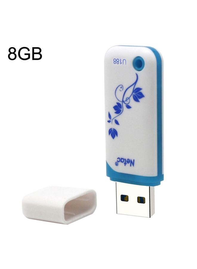 BURAQ Netac U188 USB2.0 Car Computer Encrypted USB Flash Drive, Capacity: 8GB  - Image 1