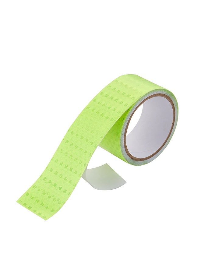 LAWAZIM Snail Reflective Tape - 1 Piece, 5cm×5m (2inx16.4ft), Neon Yellow-Green - High Visibility Hex Pattern Waterproof Self-Adhesive Safety Marking Tape for Vehicles, Roads, Indoor & Outdoor Use - Image 5