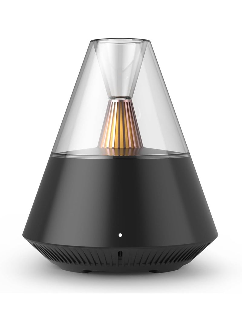 FDTY Essential Oils Aroma Diffuser,Portable Humidifier with Cool Mist and Warm Light Effect,Remote Control, Capacity,for Bedroom, Office, Living Room, Yoga（150 ml ） - Image 1