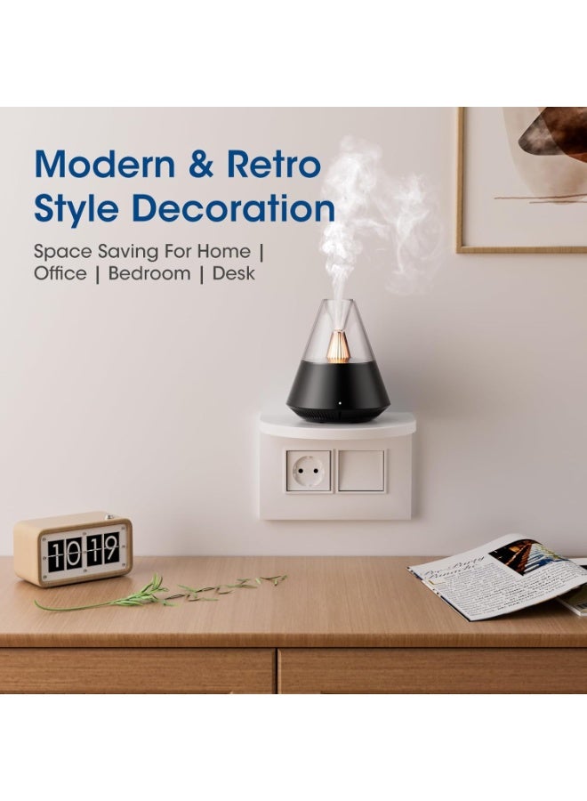 FDTY Essential Oils Aroma Diffuser,Portable Humidifier with Cool Mist and Warm Light Effect,Remote Control, Capacity,for Bedroom, Office, Living Room, Yoga（150 ml ） - Image 5