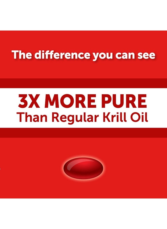 Megared Omega 3 Krill Oil Supplement 500Mg Extra Strength Softgels (40 Count In A Box) Krill Oil No Fishy Aftertaste - Image 5