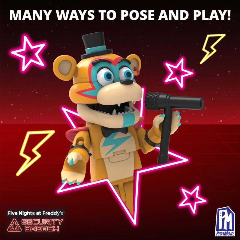 PhatMojo Five Nights at Freddy's - Phat$tacks Freddy's Charging Station Playset (123 Pieces, Series 1) - Image 4