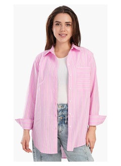 Timeless Striped Button-Down Shirt