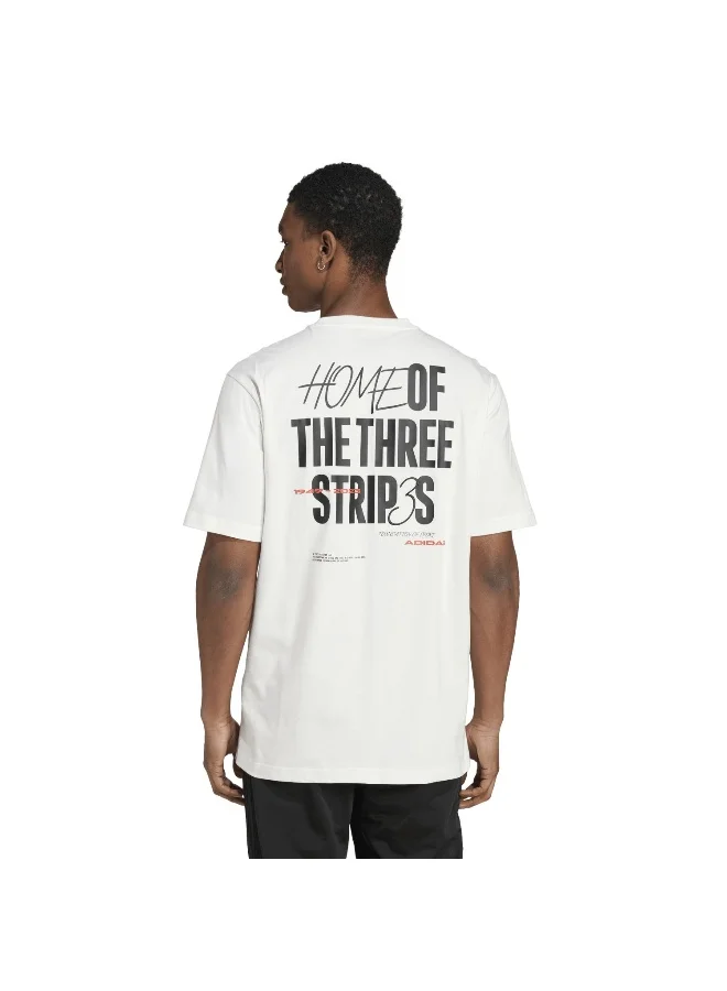 Adidas adidas M Bl Sig 2 T White Training T-Shirts XS