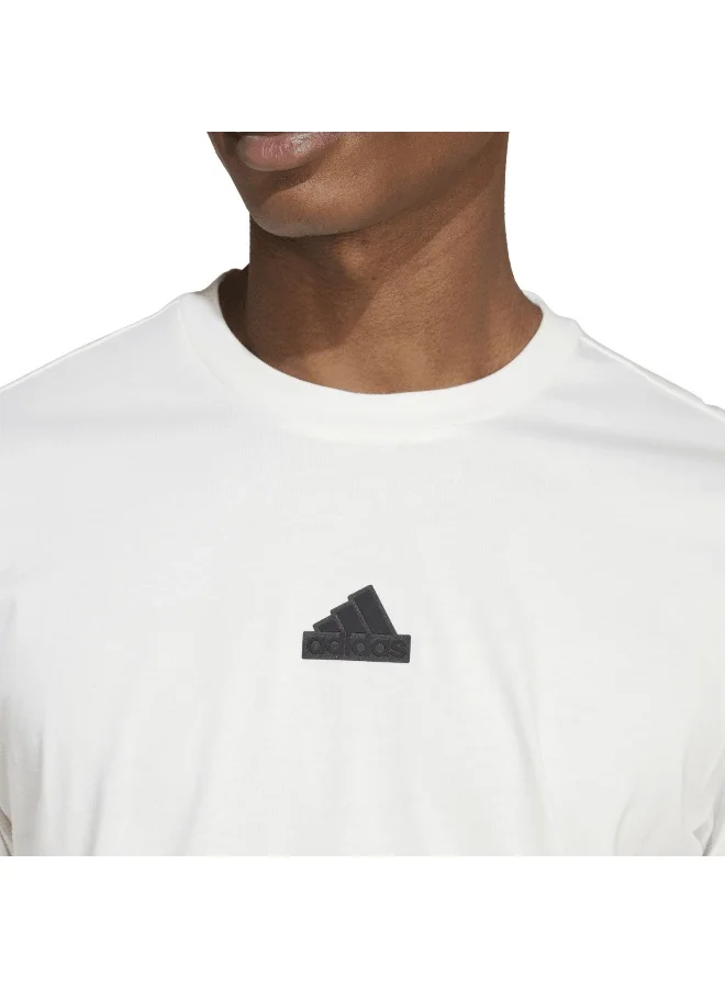 Adidas adidas M Bl Sig 2 T White Training T-Shirts XS