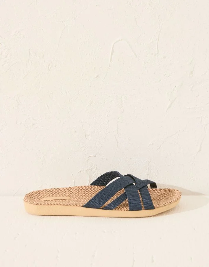 women'secret Raffia -Effect Straps Sandals