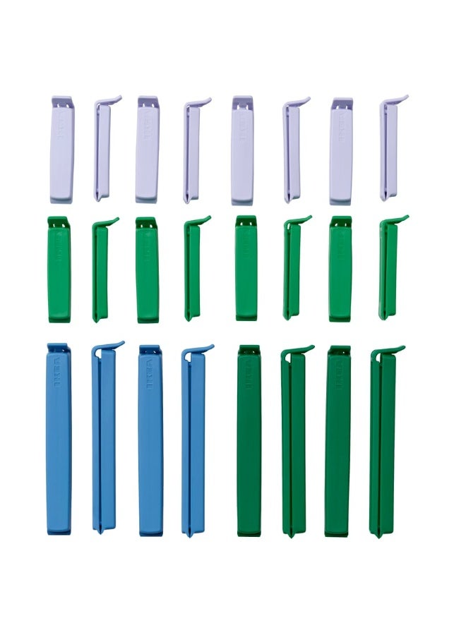 BEVARA Sealing clip, set of 24, mixed colours - Image 1