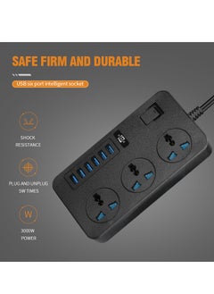 GULFLINK 5 Meter Cable With 3 Power Socket 6 Usb Ports Power Strip  - Image 2