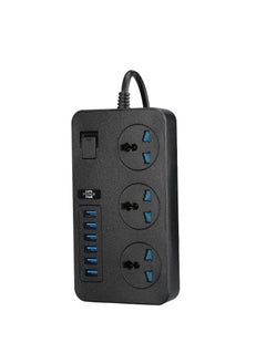 GULFLINK 5 Meter Cable With 3 Power Socket 6 Usb Ports Power Strip  - Image 1