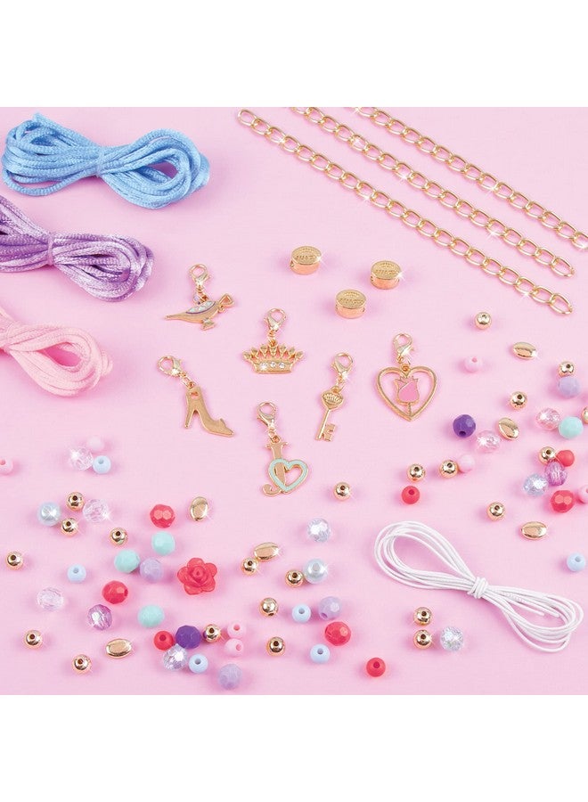 ميك إت ريل - مجموعة صنع أساور سحرية من Disney Princess X Juicy Couture Hearts Of Fashion - مجموعة صنع أساور سحرية من صنعك باستخدام سحر Disney & Juicy Couture - مجموعة خرز فنية وحرفية للفتيات والمراهقات - 6 أساور - للأعمار من 8 سنوات فما فوق - Image 3