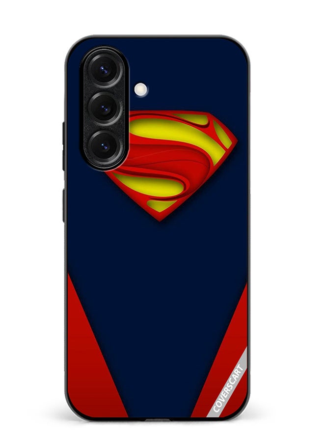 VR CREATIVE Protective Case Cover For Samsung Galaxy S25 Superman Design Multicolour