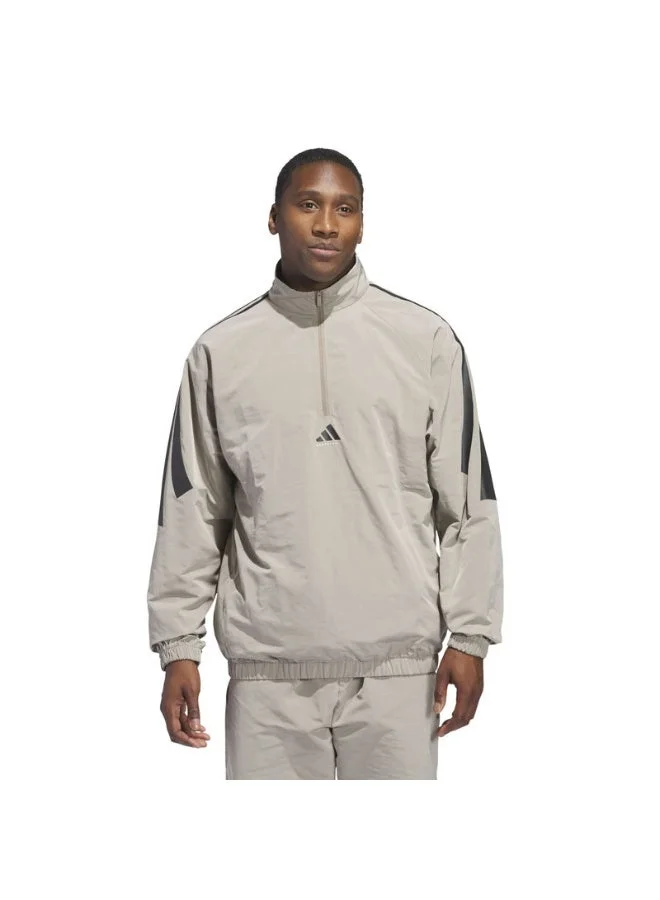 adidas Basketball Woven Half-Zip Sweatshirt (Gender Neutral)