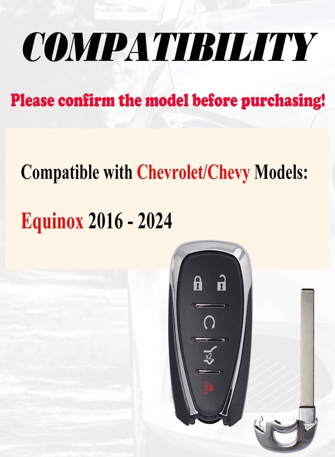 SUPALAND Key Fob Replacement Fits for Chevrolet Equinox 2016 2017 2018 2019 2020 2021 2022 2023 2024 Chevy Equinox Keyless Entry Remote Control HYQ4AS HYQ4AA 13522875 315MHz - Image 3
