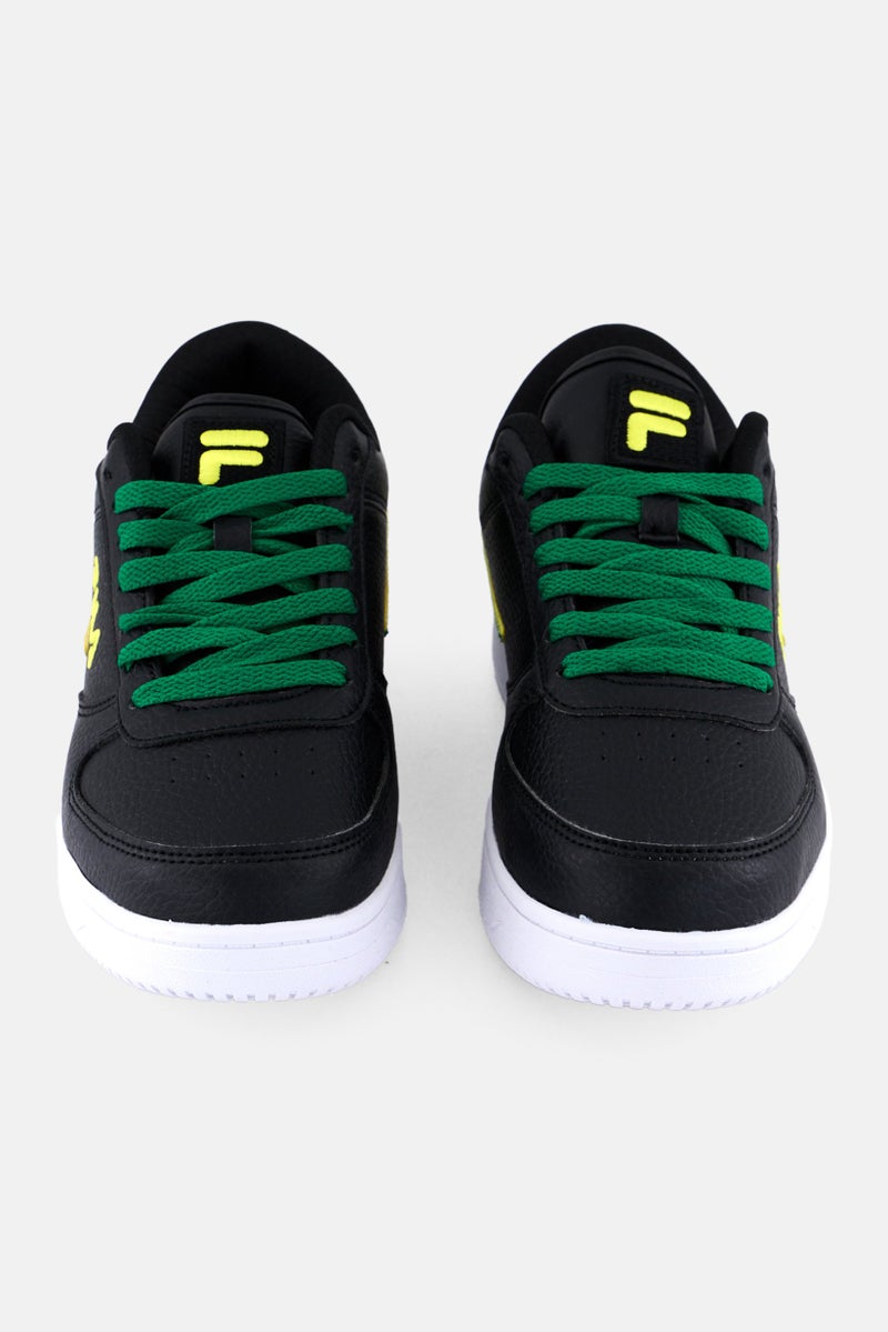 FILA Men A-Low Lace Up Running Shoes, Black  - Image 4