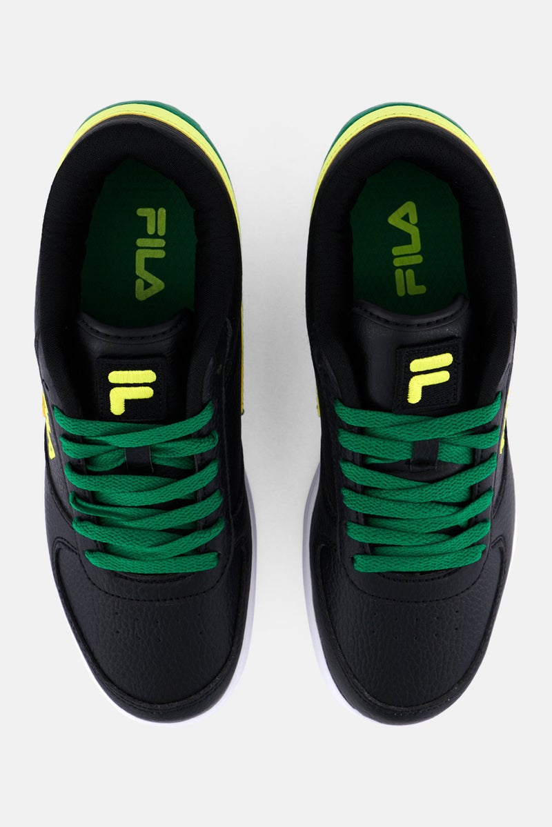 FILA Men A-Low Lace Up Running Shoes, Black  - Image 2