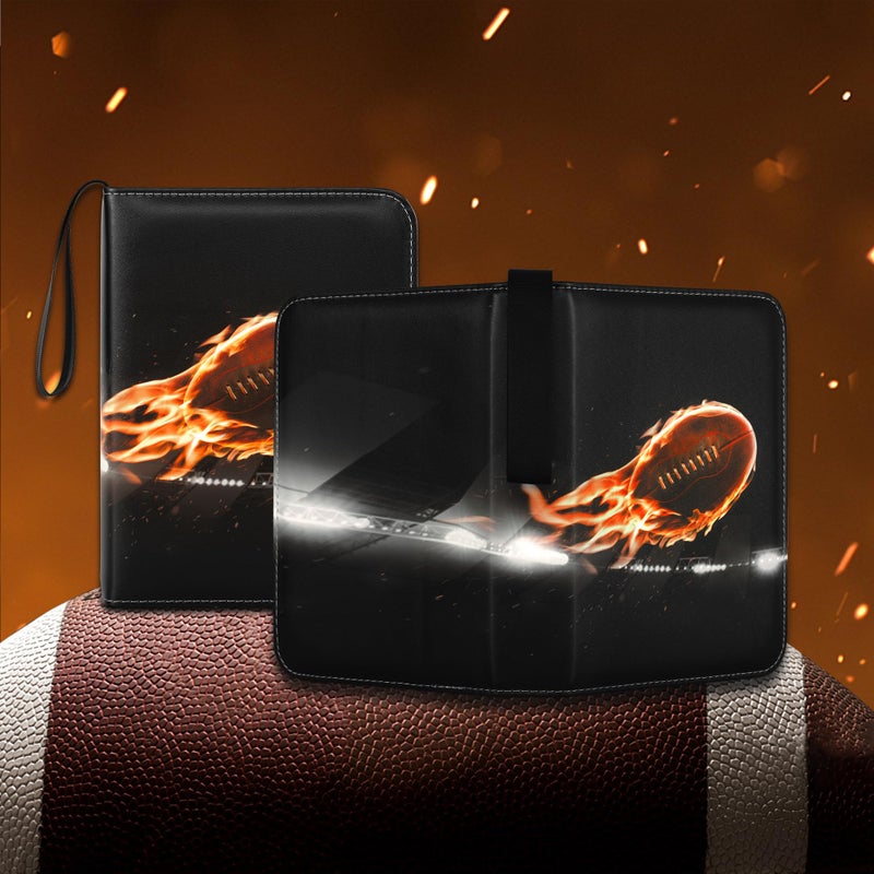 RONMONG Football Card Binder,2025-2026 Sports Trading Card with Sleeves Holder Album,440 Pockets Rugby Card Holder Sheets Display Storage Protectors for Collectors Boys and Girls Gift - Image 3