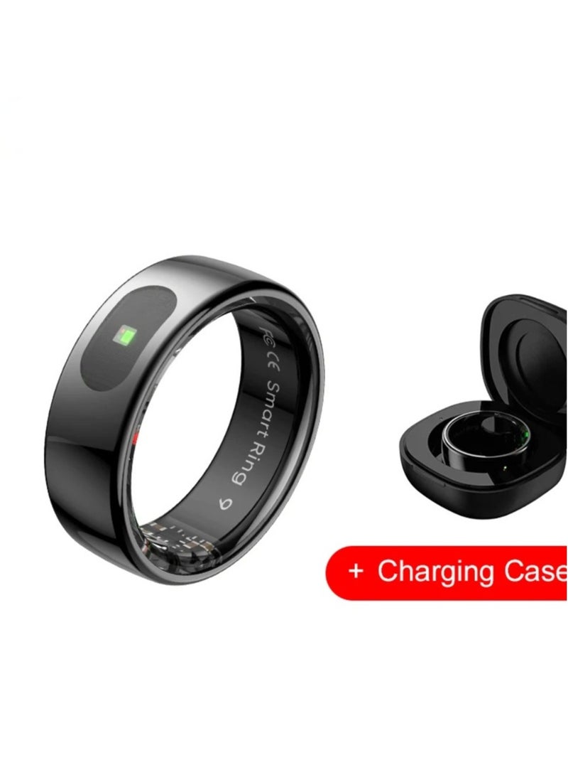 AROAQ R08 Smart Ring for Android IOS with Gesture Touch Control Pilot Lamp Sleep Health Monitor 5ATM Waterproof Smartring For Men Women  - Image 1