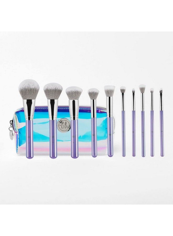 BH STUDIO PRO Makeup Brush Set Hello Holo 10 Piece Brush Set - Image 1