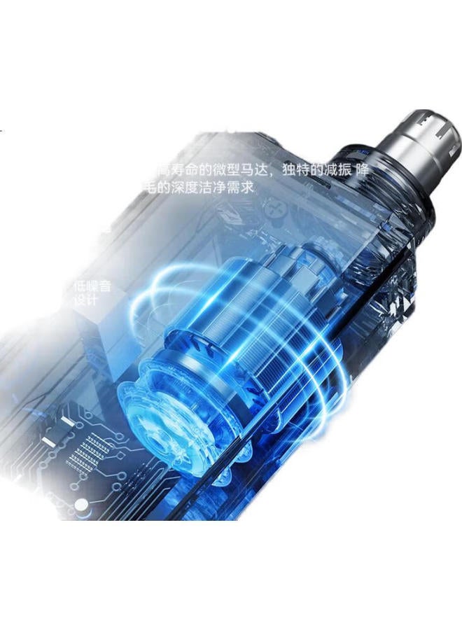 Qiman Electric Nose Hair Trimmer For Men Mini Portable Nose Hair Clipper Low Noise Nose Hair Trimmer Quick Charge Long-Lasting Battery Life Round Arch Blade Does Not Hurt Nasal Cavity Holiday Small Gi - Image 2