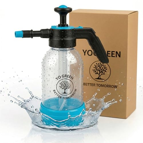 Yo Green 2L Spray Pump for Plants | Garden Sprayer with Adjustable Nozzle | Plastic Water Spray Bottle for Gardening | Leak-Proof Plant Watering Pump, Easy-Fill Water Sprayer (SMART PRO 2 Liter) - Image 1