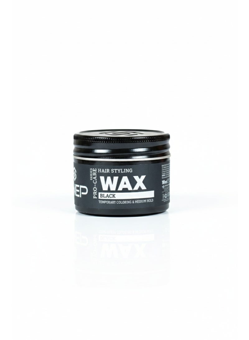 واكس تصفيف الشعر (أسود) تلوين مؤقت وتثبيت متوسط 100مل - Image 1