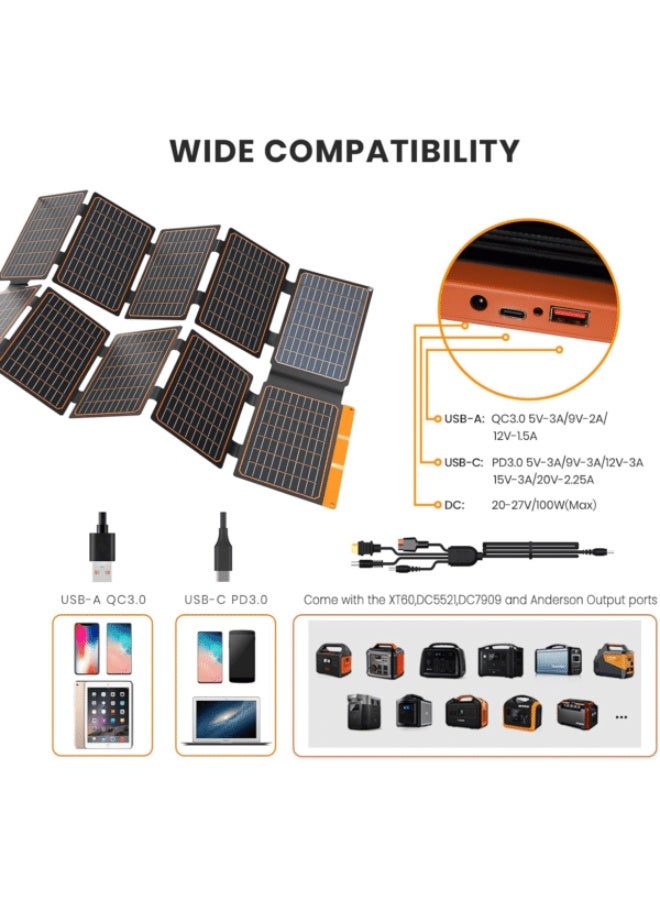 لوح طاقة شمسية محمول FlexSolar S100W بقدرة 100 واط - Image 4