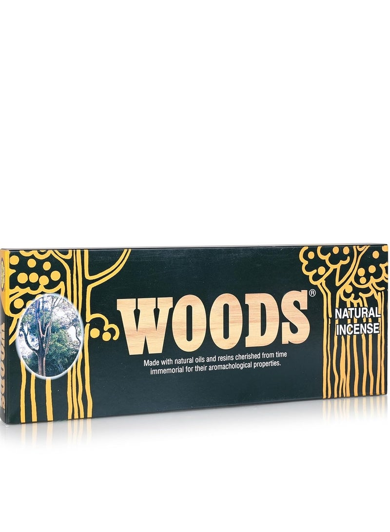 CYCLE Cycle Pure Woods Natural Agarbatti with Woody, Sandal-Amber Fragrance, Long-Lasting Incense Sticks for Divine and Special Puja Experience PACK OF 2  - Image 1