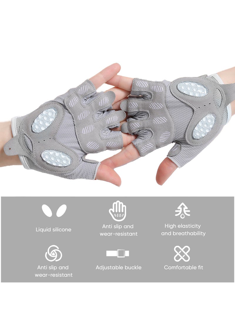 Ofrdncy - Gym Gloves Men And Women - Breathable Extra Grip Palm Protection Gym Gloves For Strength Training,Body Building,Weight Sports,Cycling And Crossfit Training - Image 1