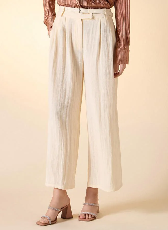 Iconic Iconic Belted Culottes with Pockets